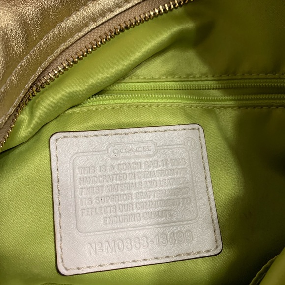 *SOLD* Coach Purse - Picture 6 of 6